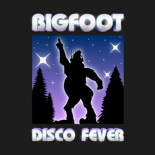 Teestruct - Bigfoot Disco Fever T-Shirt