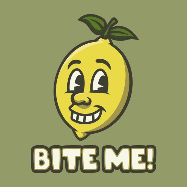 Teestruct - Bite Me! Lemon T-Shirt