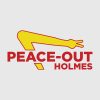 Teestruct - Peace Out Holmes T-Shirt