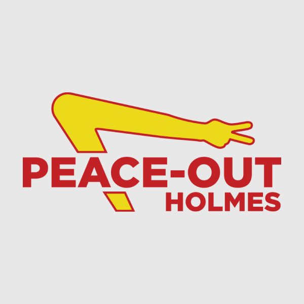 Teestruct - Peace Out Holmes T-Shirt