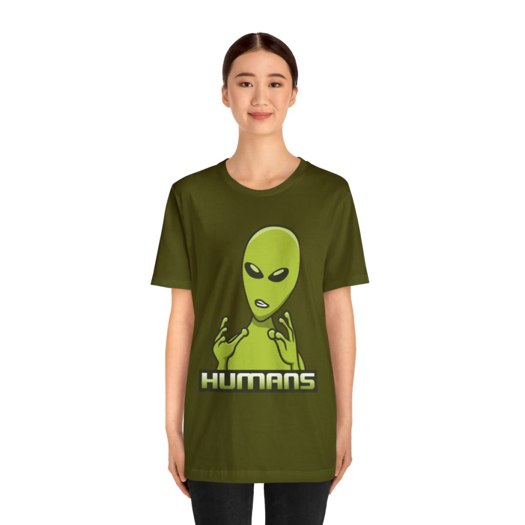 Alien Humans T-Shirt | Teestruct